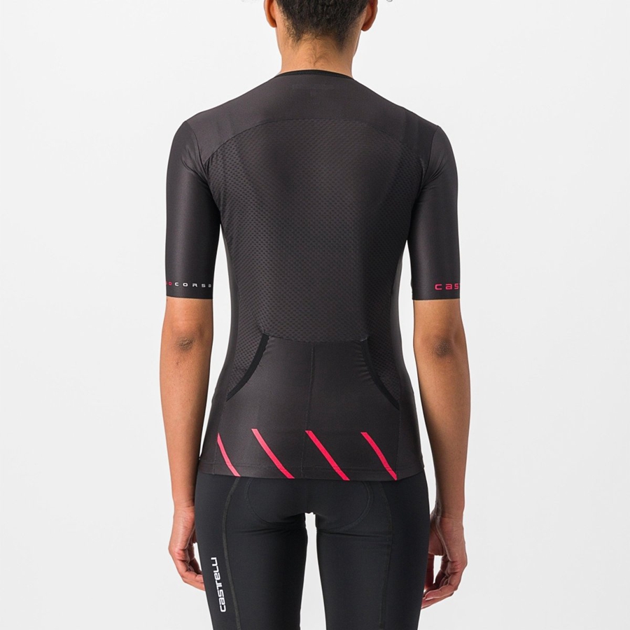 Castelli FREE SPEED 2 W RACE TOP レディース スーツ 黒 | 391265-VWU