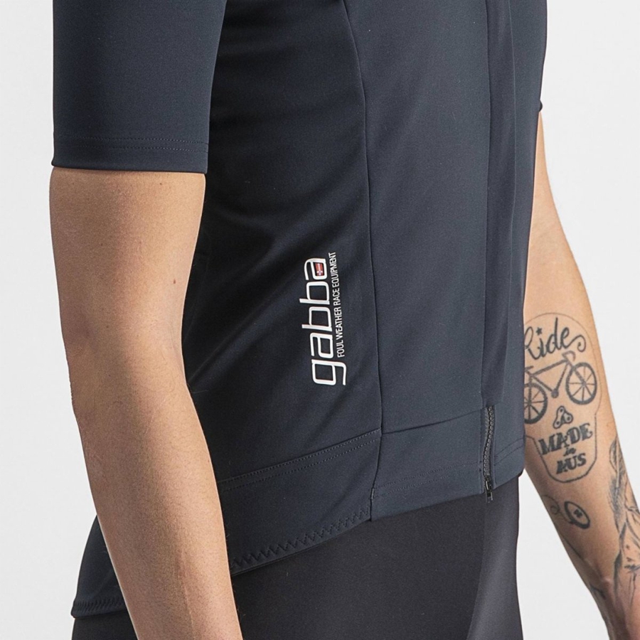 Castelli GABBA RoS 2 W レディース ジャケット 黒 黒 | 239680-YFW