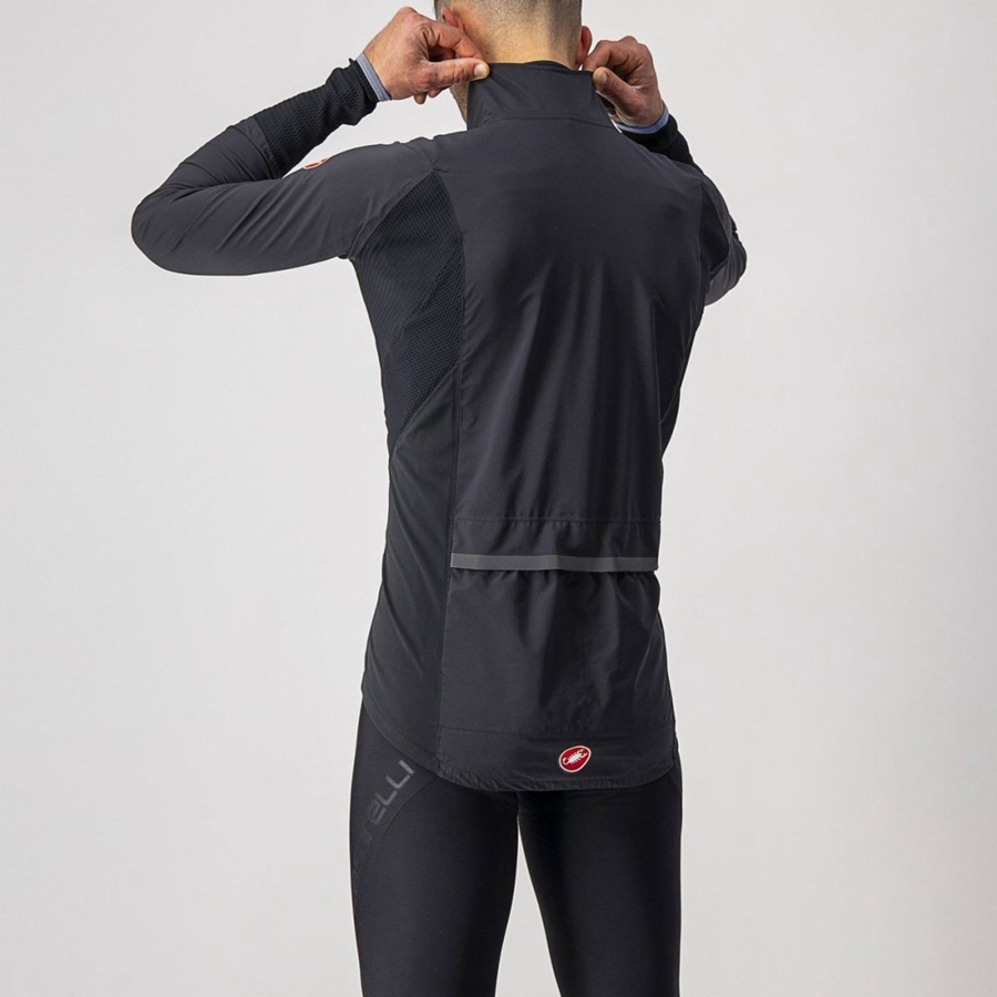 Castelli GAVIA メンズ 保護 黒 | 894032-WTS