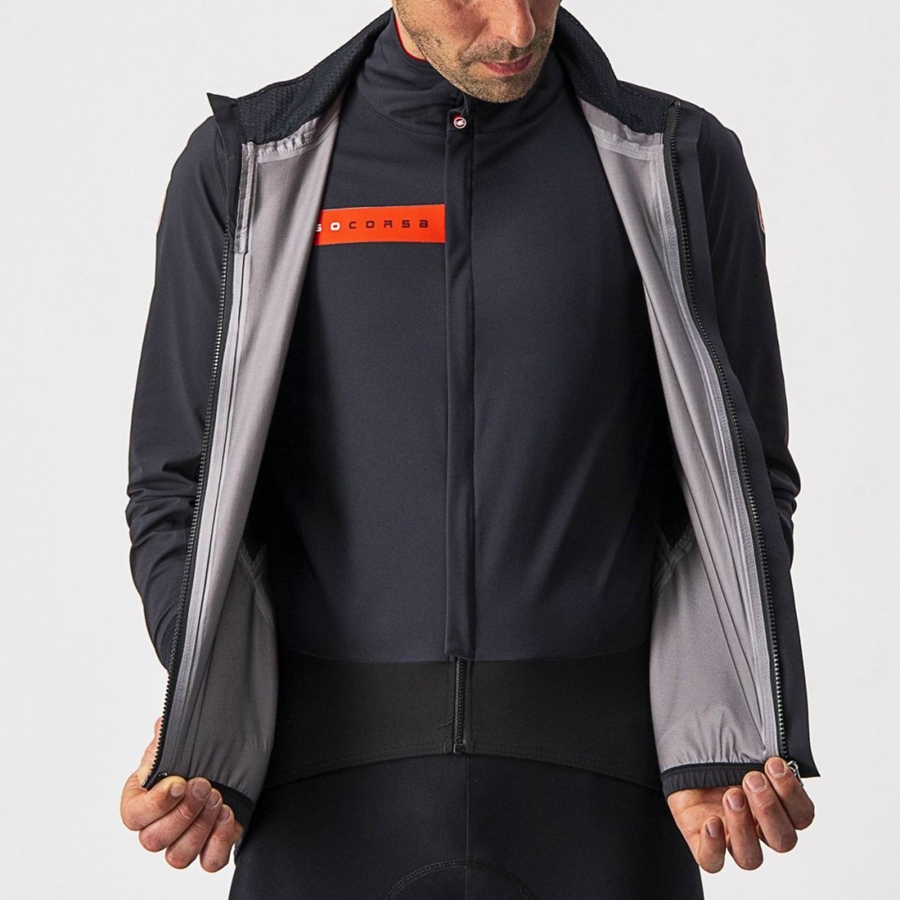 Castelli GAVIA メンズ 保護 黒 | 894032-WTS