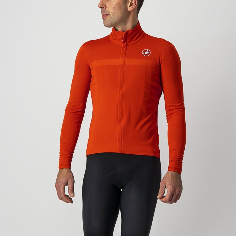 Castelli GOCCIA メンズ 保護 赤 | 431258-KDX