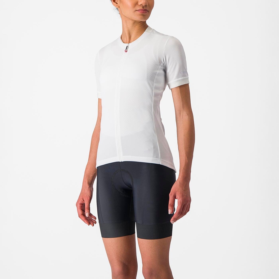 Castelli LIBERA レディース ユニフォーム 白 | 470261-QXD