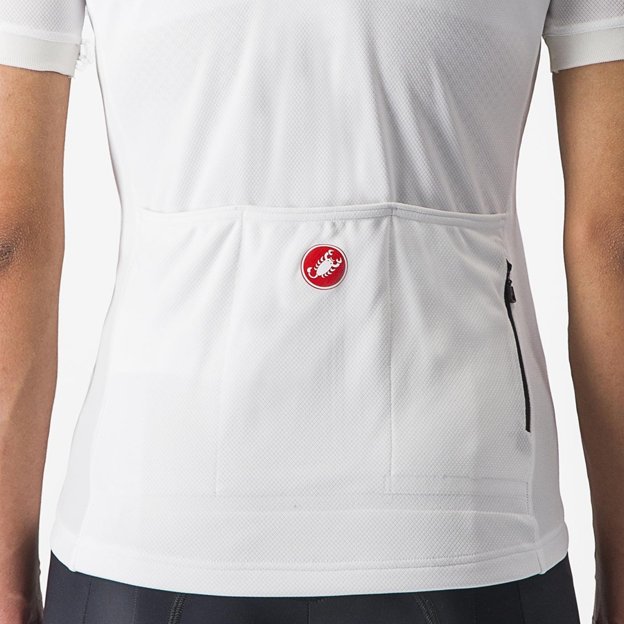 Castelli LIBERA レディース ユニフォーム 白 | 470261-QXD