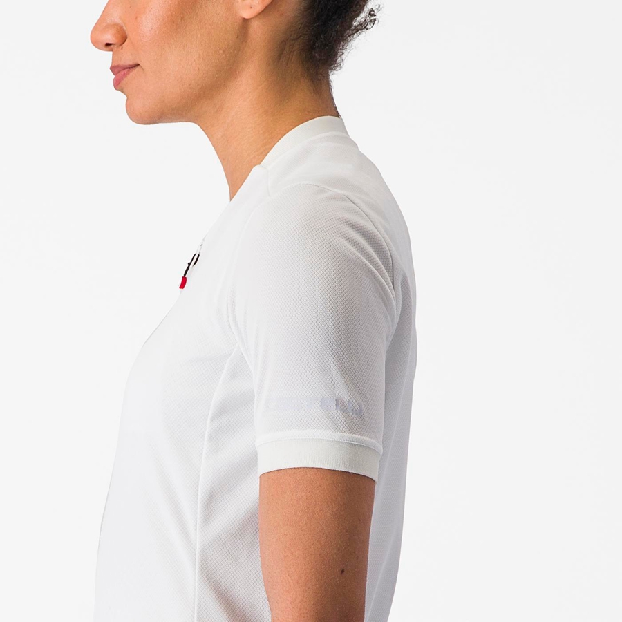 Castelli LIBERA レディース ユニフォーム 白 | 470261-QXD