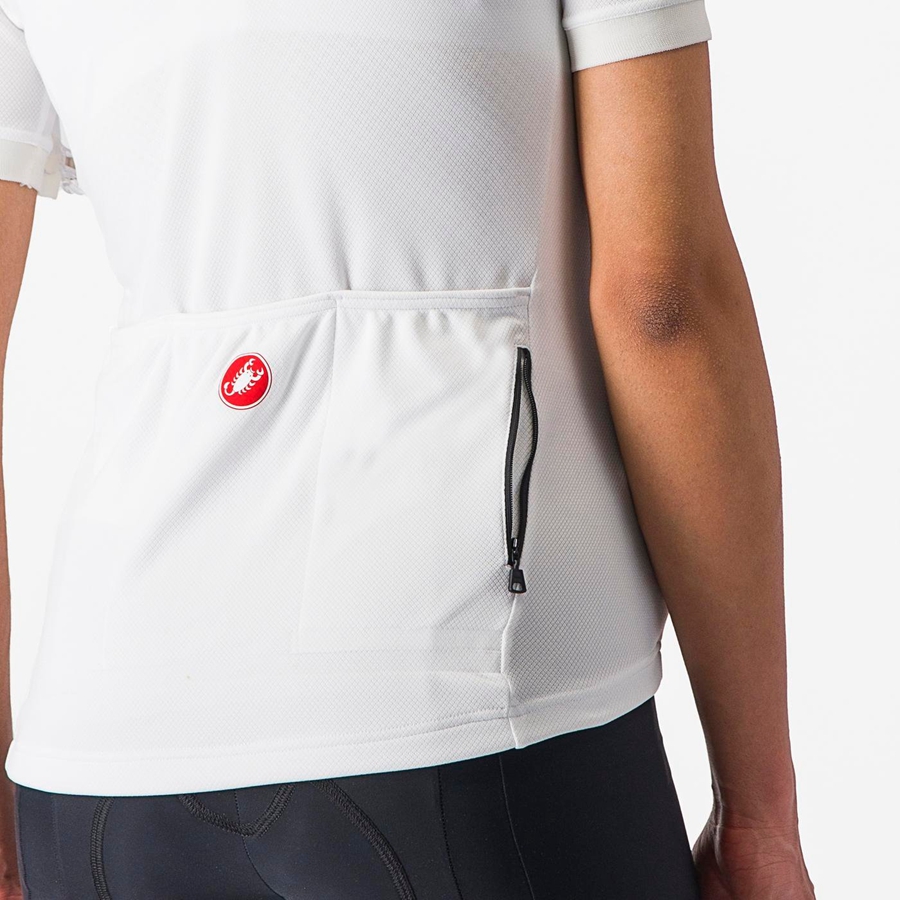 Castelli LIBERA レディース ユニフォーム 白 | 470261-QXD