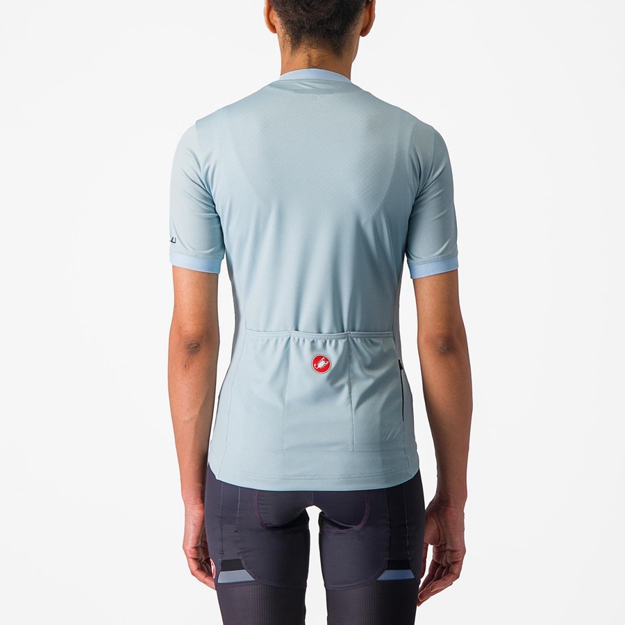 Castelli LIBERA レディース ユニフォーム 青 | 790386-QDC