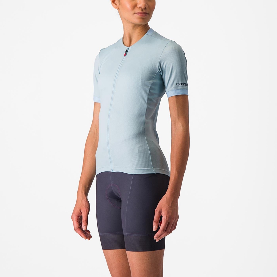 Castelli LIBERA レディース ユニフォーム 青 | 790386-QDC