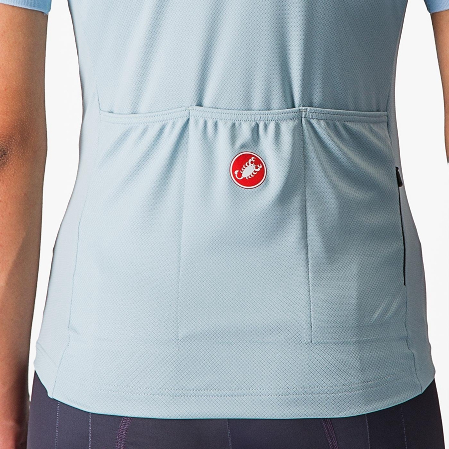 Castelli LIBERA レディース ユニフォーム 青 | 790386-QDC