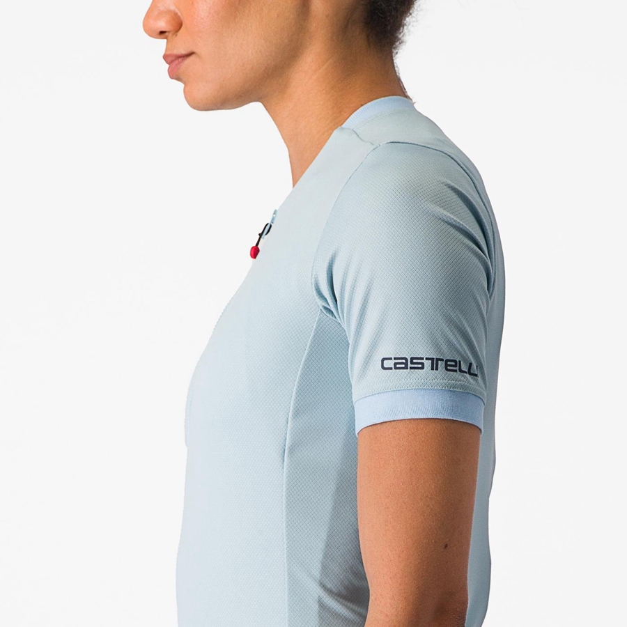 Castelli LIBERA レディース ユニフォーム 青 | 790386-QDC