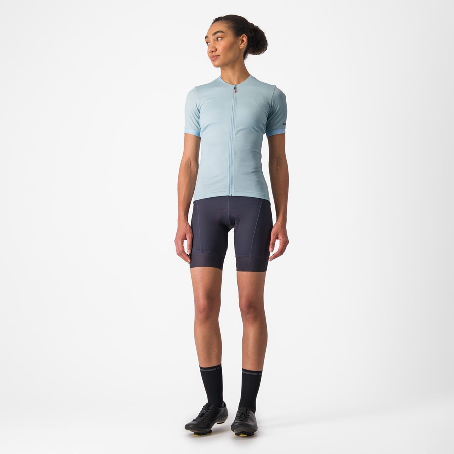 Castelli LIBERA レディース ユニフォーム 青 | 790386-QDC