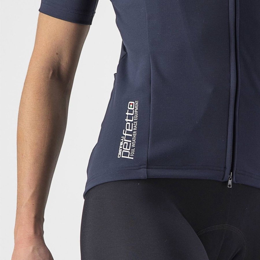 Castelli PERFETTO RoS 2W WIND レディース ジャケット 青 | 587491-XKZ