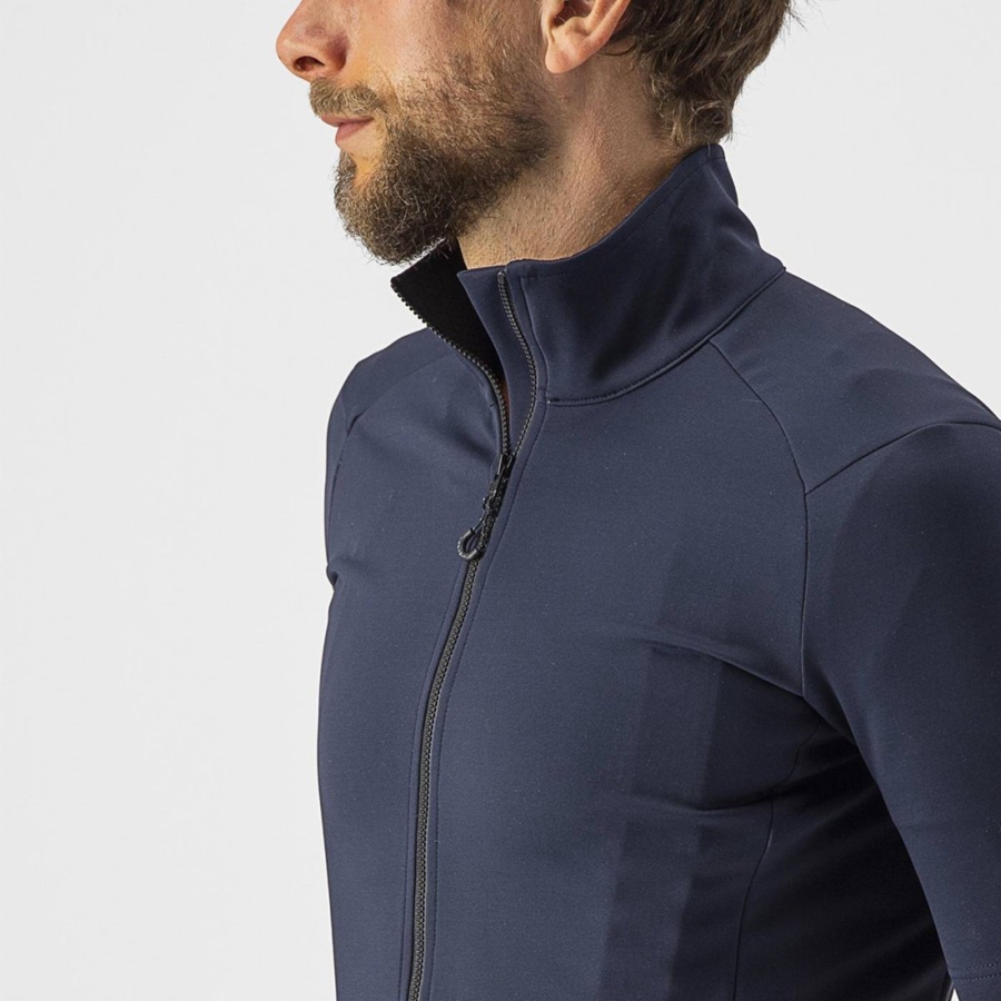 Castelli PERFETTO RoS 2 WIND メンズ ジャケット 青 | 219563-CGU