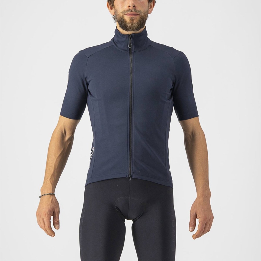 Castelli PERFETTO RoS 2 WIND メンズ ジャケット 青 | 219563-CGU