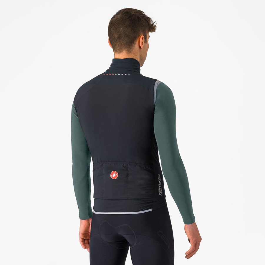 Castelli PERFETTO RoS 2 メンズ ベスト 黒 | 648153-BZK