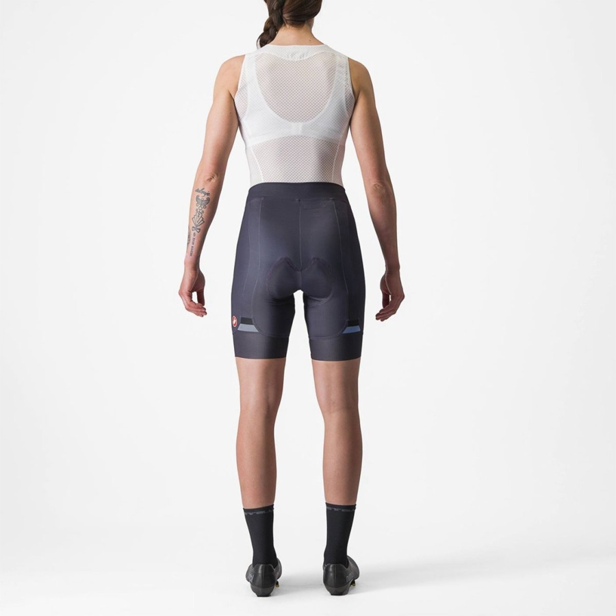 Castelli PRIMA レディース ショートパンツ 黒 | 341250-QJC