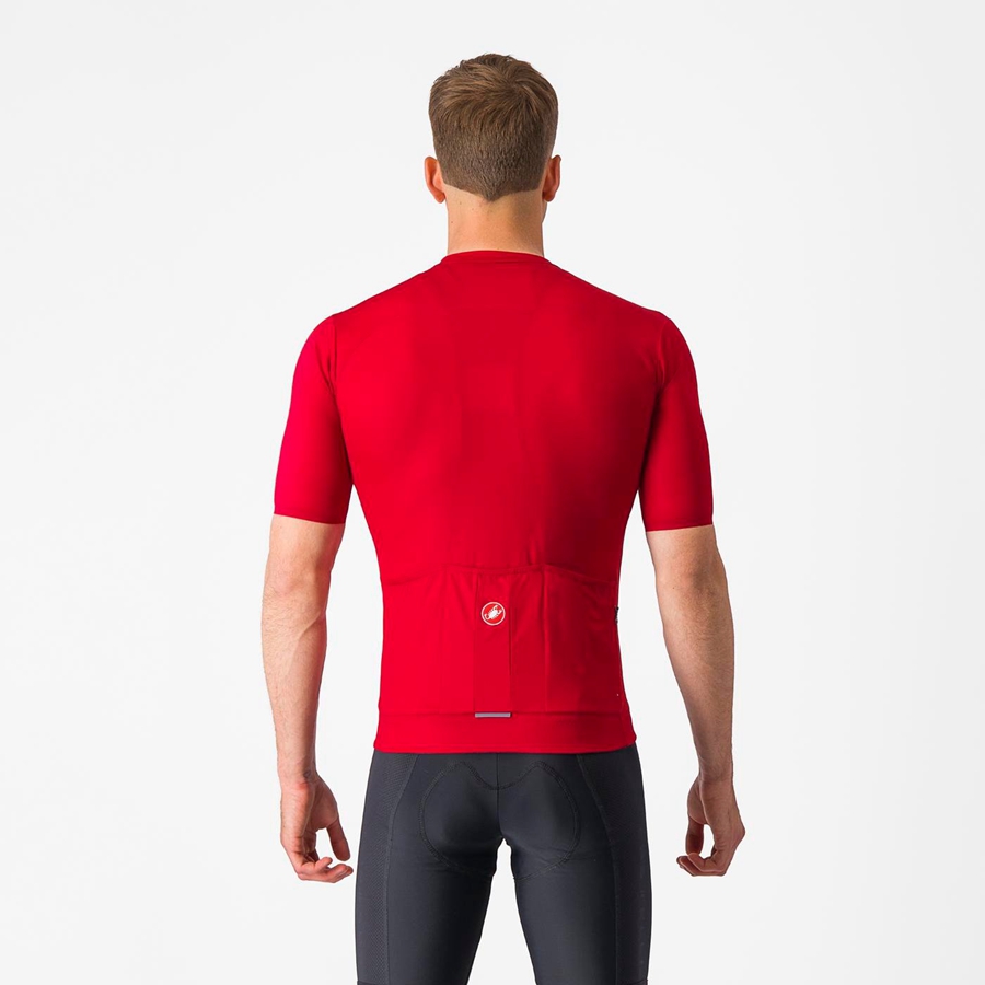 Castelli PROLOGO LITE メンズ ユニフォーム 赤 | 793820-LIM