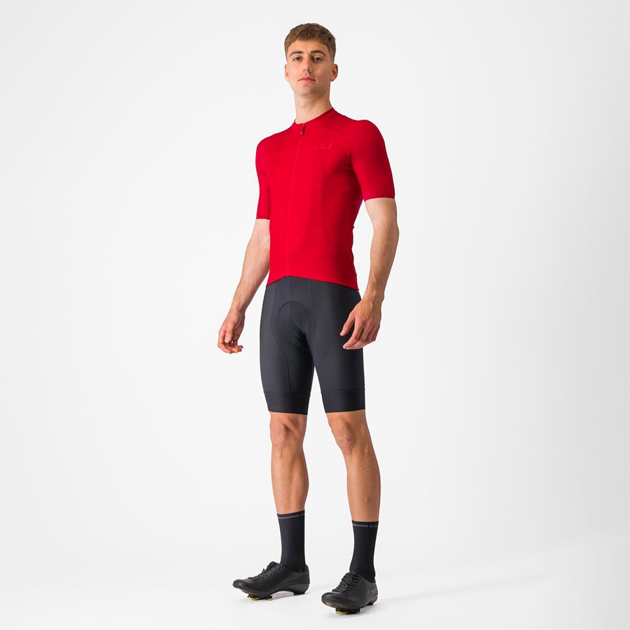 Castelli PROLOGO LITE メンズ ユニフォーム 赤 | 793820-LIM