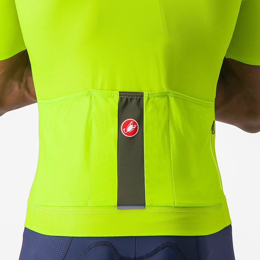 Castelli PROLOGO LITE メンズ ユニフォーム ライト緑 深い緑 | 241075-NIB