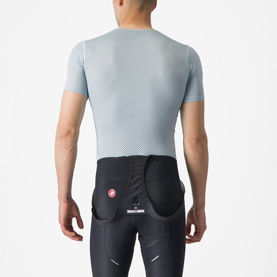 Castelli PRO MESH 2.0 SHORT SLEEVE メンズ ベースレイヤー 青 | 049685-LCG