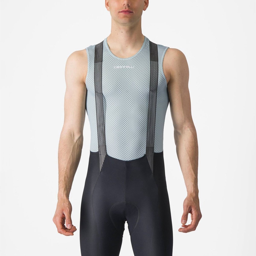 Castelli PRO MESH 2.0 SLEEVELESS メンズ ベースレイヤー 青 | 567842-AGN