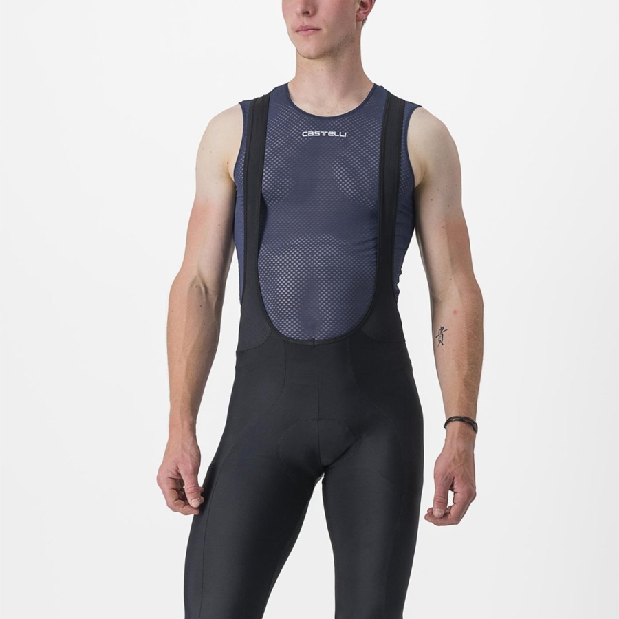 Castelli PRO MESH 2.0 SLEEVELESS メンズ ベースレイヤー 青 | 629154-RMV