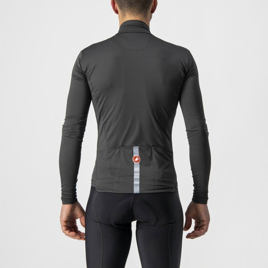 Castelli PRO THERMAL MID LS メンズ ユニフォーム 暗グレー | 943807-TVO