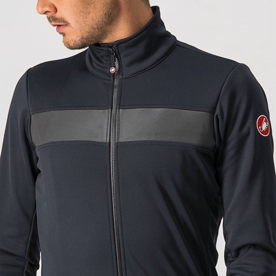 Castelli RADDOPPIA 3 メンズ ジャケット 黒 黒 | 405382-VIG