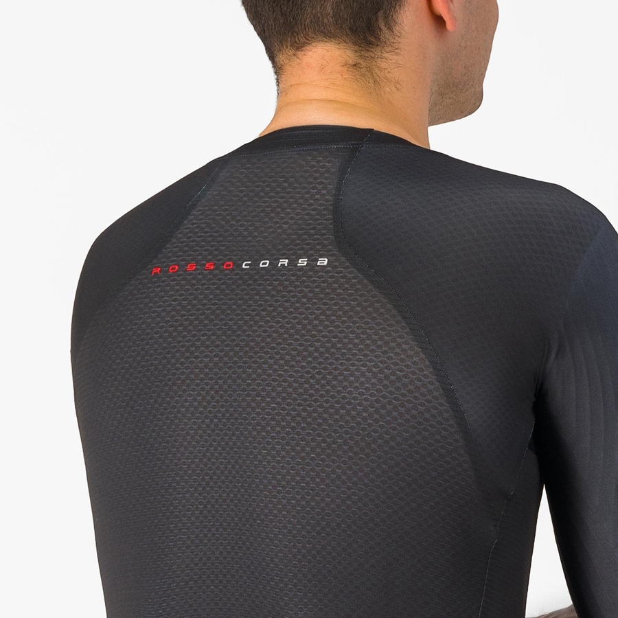 Castelli SANREMO BTW メンズ スピードスーツ 黒 | 356704-SNQ