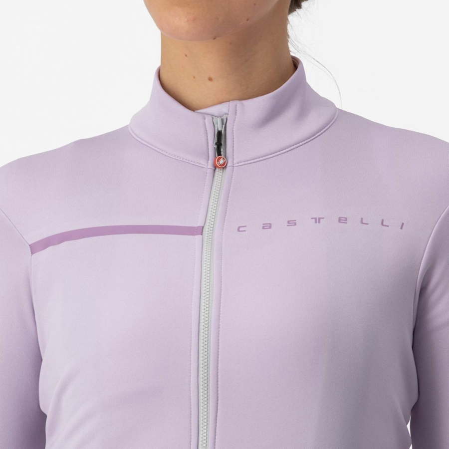 Castelli SINERGIA 2 FZ レディース ユニフォーム 紫 紫 | 824651-NYO