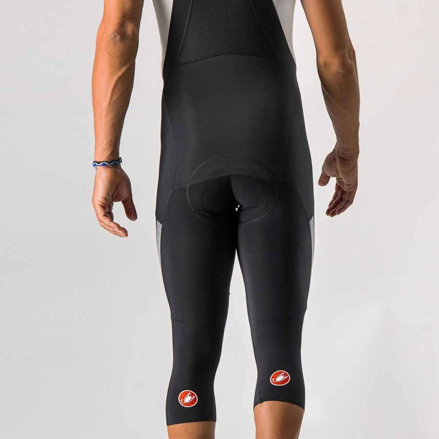 Castelli SORPASSO RoS BIB KNICKER メンズ レギンス 黒 | 105436-GRY