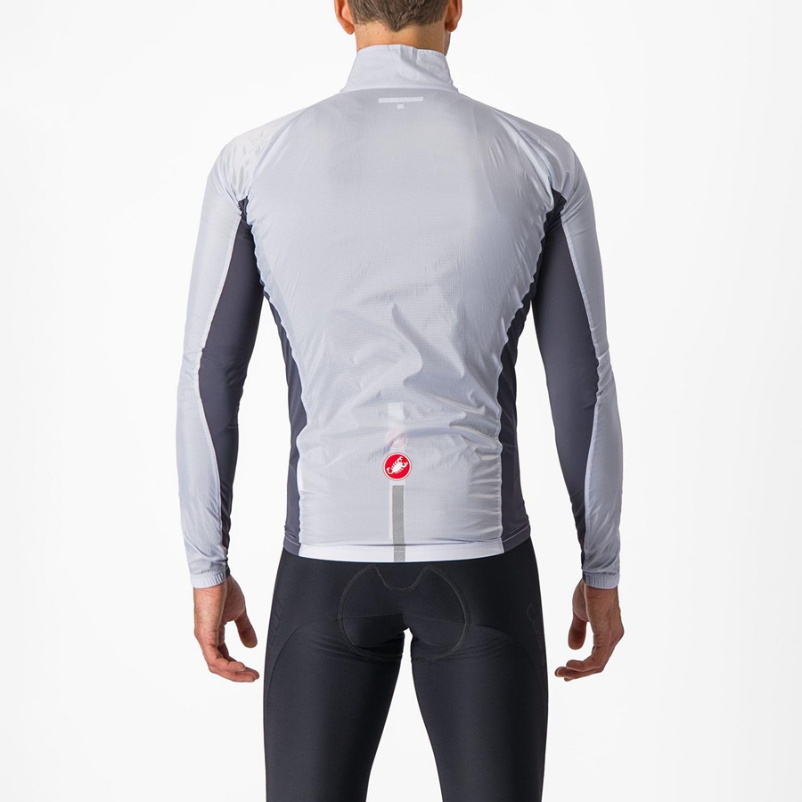 Castelli SQUADRA STRETCH メンズ 保護 シルバー グレー 暗グレー | 014359-FLD