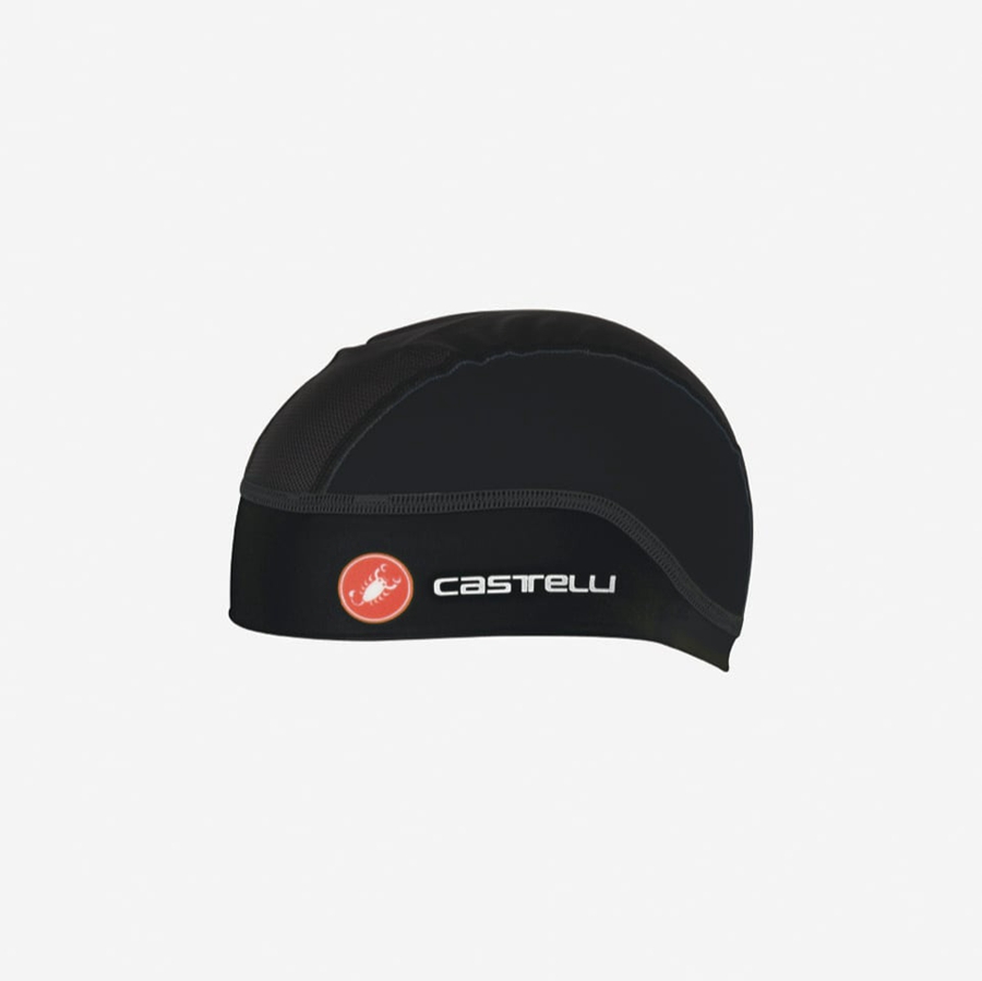 Castelli SUMMER SKULL メンズ キャップ 黒 | 60ALOGVTY