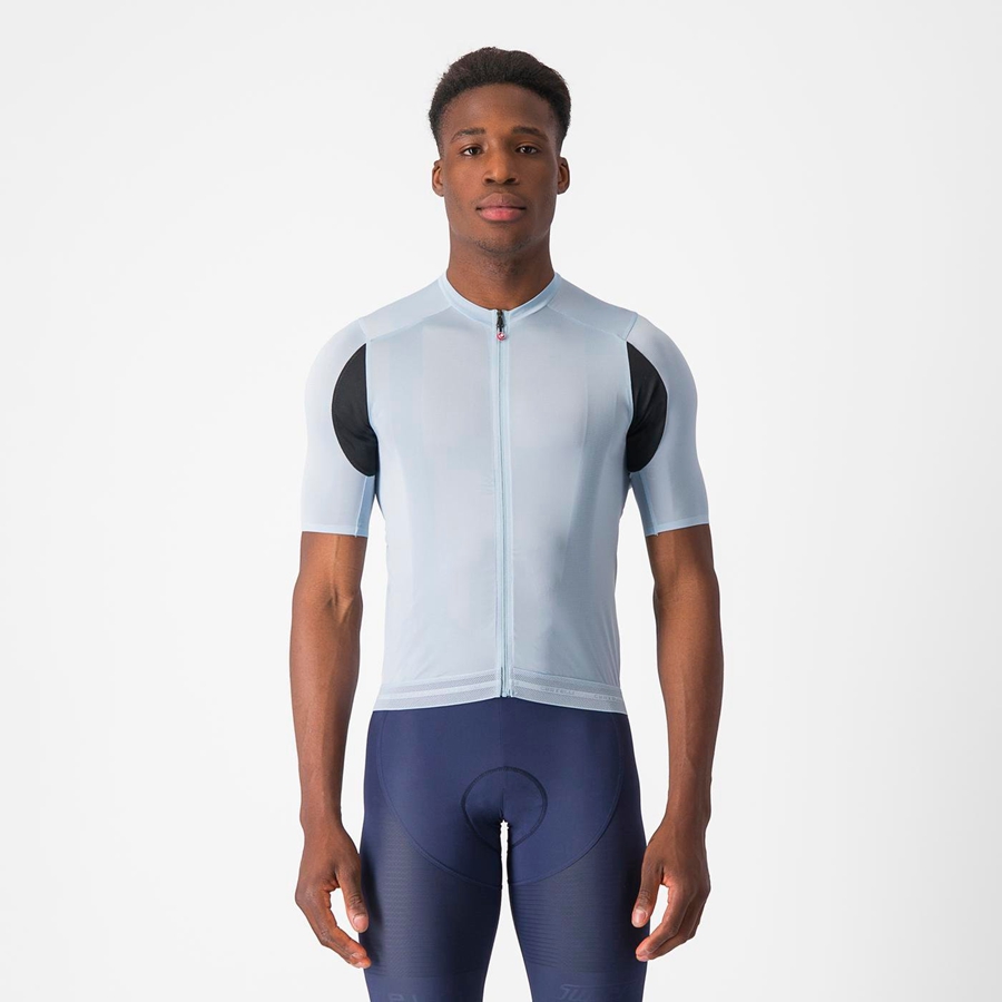 Castelli SUPERLEGGERA 3 メンズ ユニフォーム 青 | 831052-GFQ