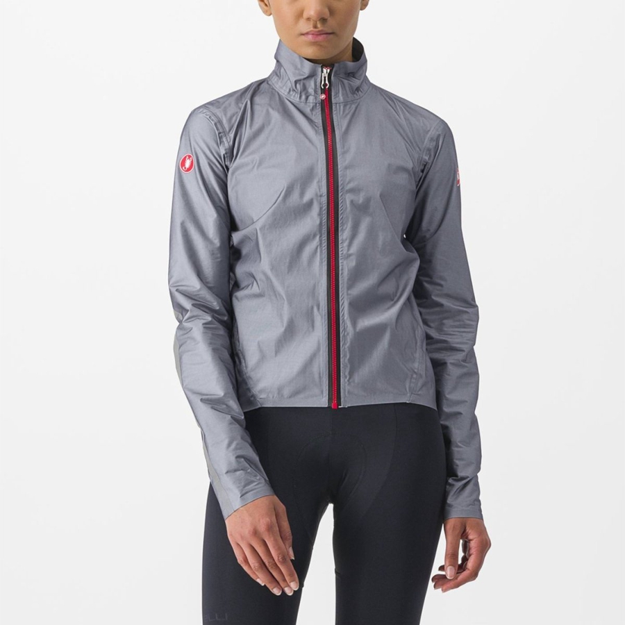 Castelli TEMPESTA LITE W レディース 保護 グレー | 068251-ZPJ