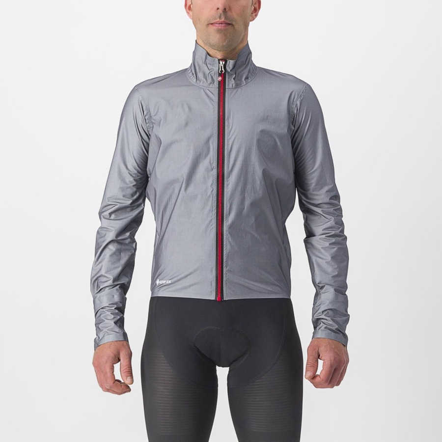 Castelli TEMPESTA LITE メンズ 保護 グレー | 261480-AFZ