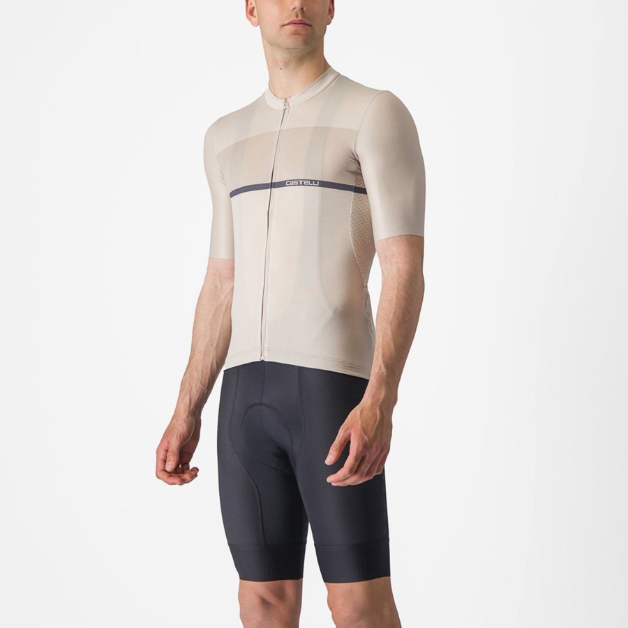 Castelli TRADIZIONE メンズ ユニフォーム シルバー 青 | 259810-UBO