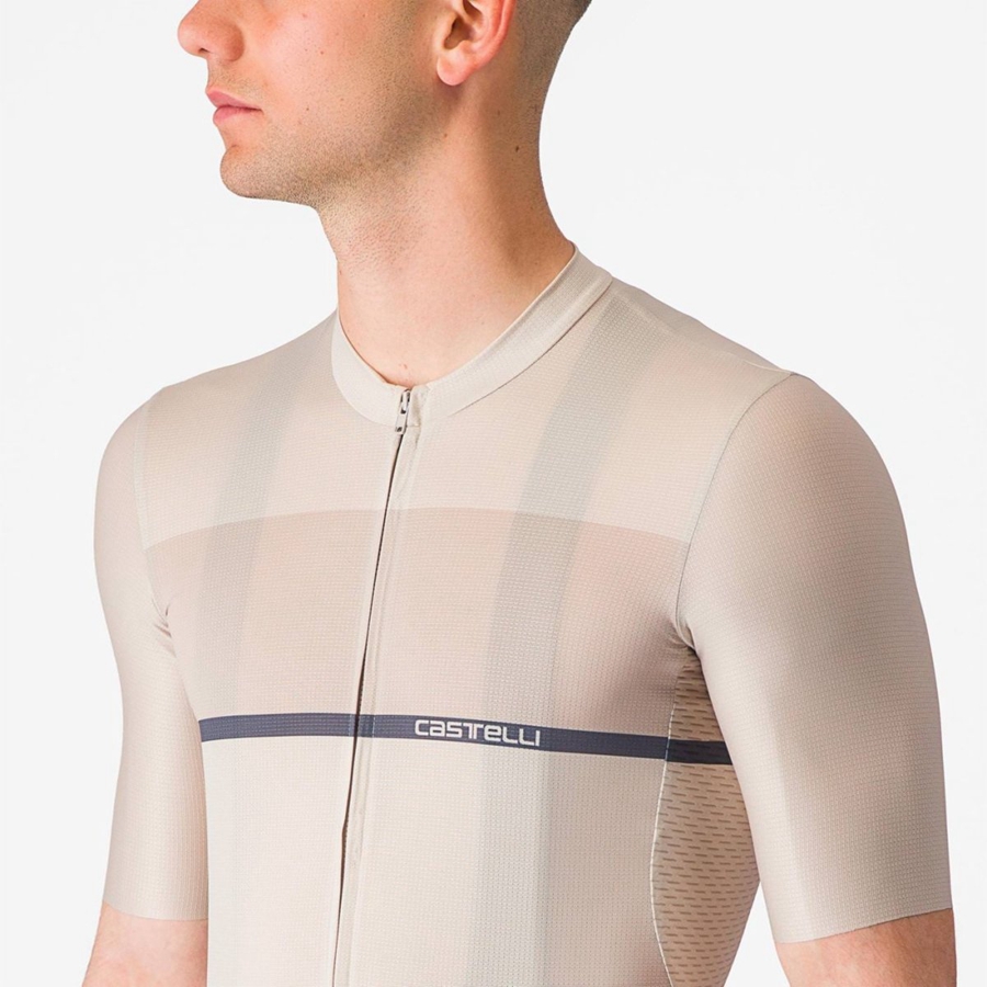 Castelli TRADIZIONE メンズ ユニフォーム シルバー 青 | 259810-UBO