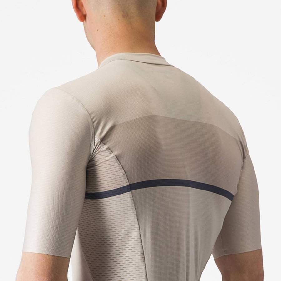 Castelli TRADIZIONE メンズ ユニフォーム シルバー 青 | 259810-UBO