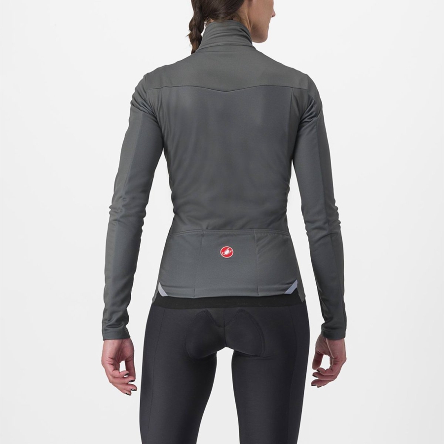 Castelli TRANSITION 2 W レディース ジャケット グレー | 457298-BMQ