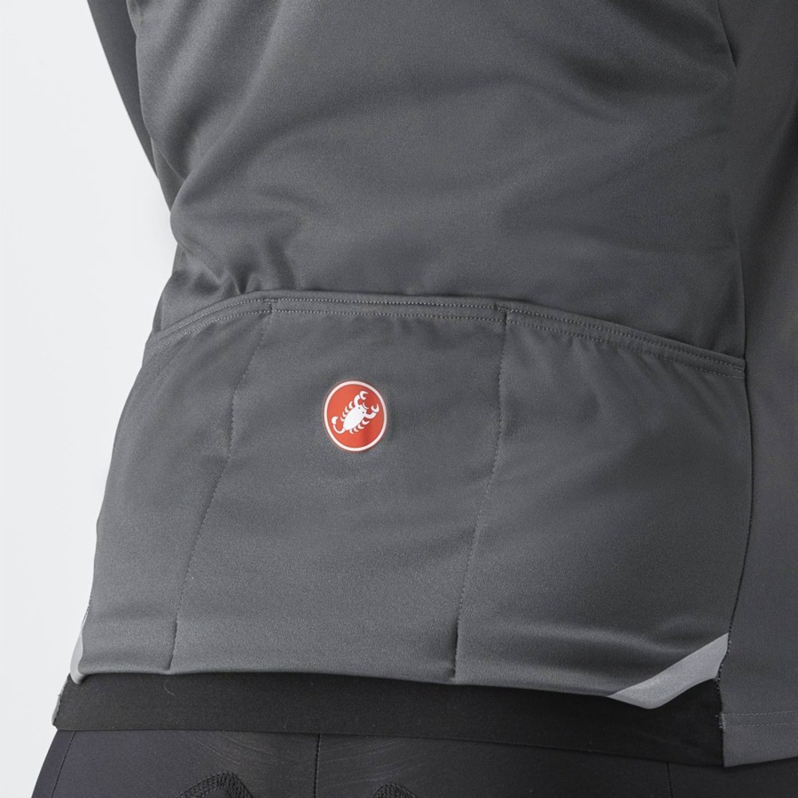 Castelli TRANSITION 2 W レディース ジャケット グレー | 457298-BMQ