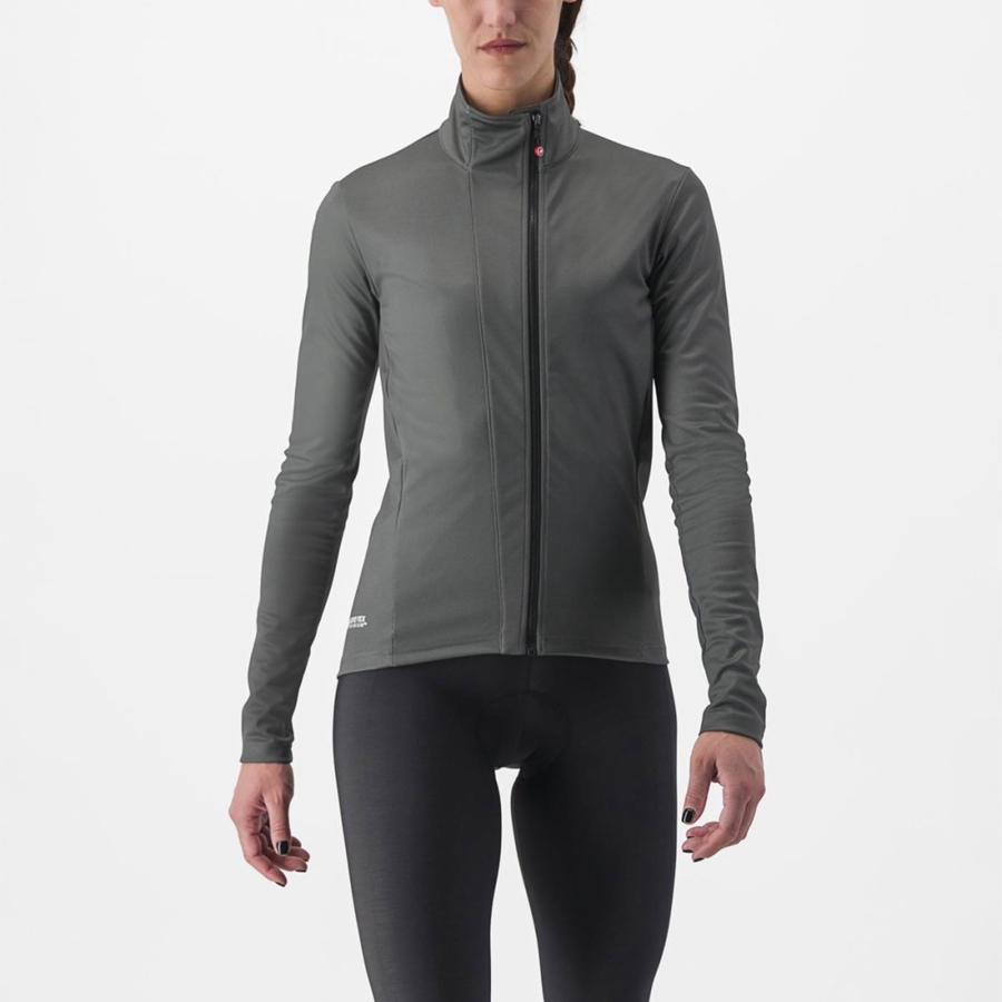 Castelli TRANSITION 2 W レディース ジャケット グレー | 457298-BMQ