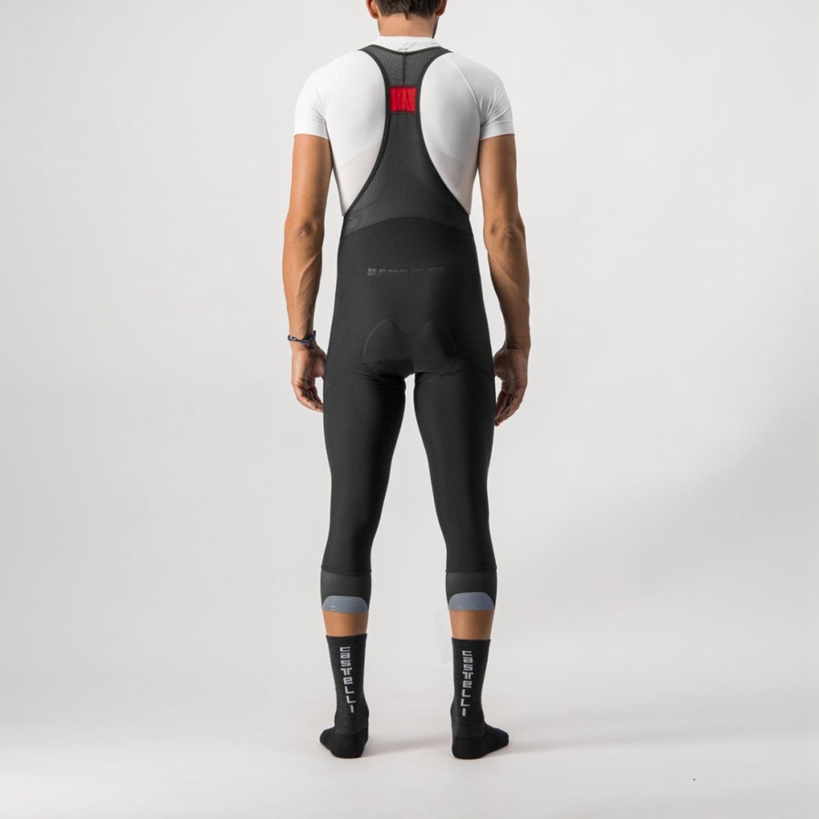 Castelli TUTTO NANO BIB KNICKER メンズ レギンス 黒 | 698134-UYP