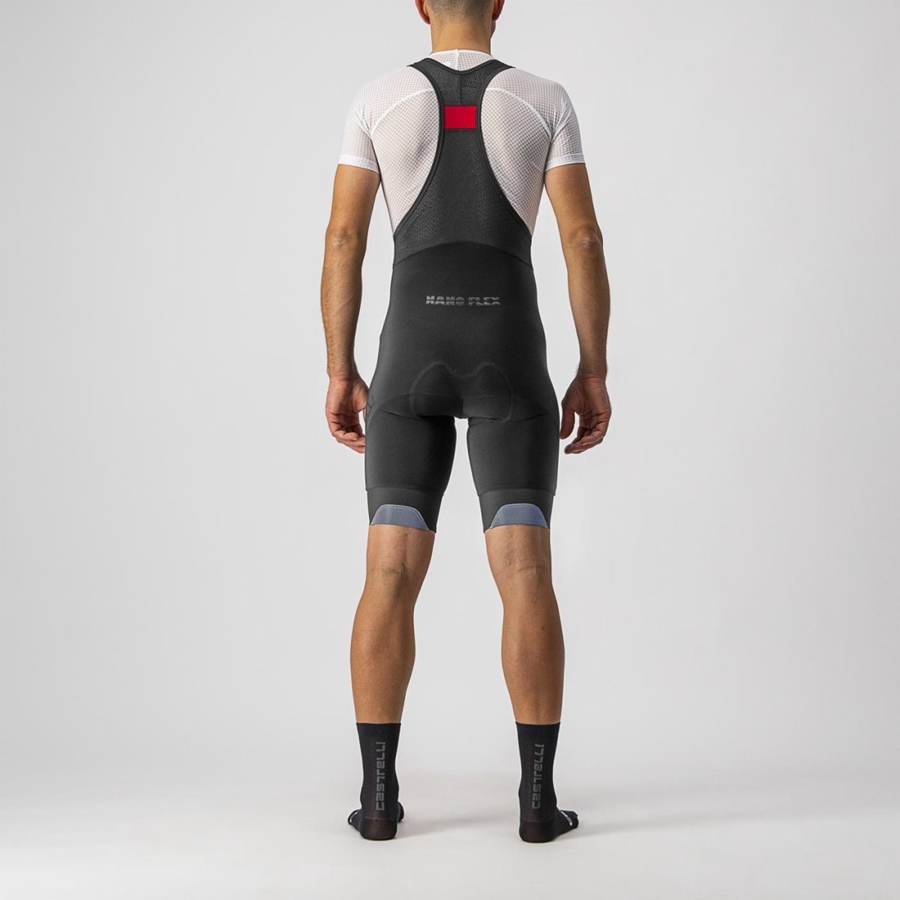 Castelli TUTTO NANO メンズ ビブショーツ 黒 | 347260-MAK