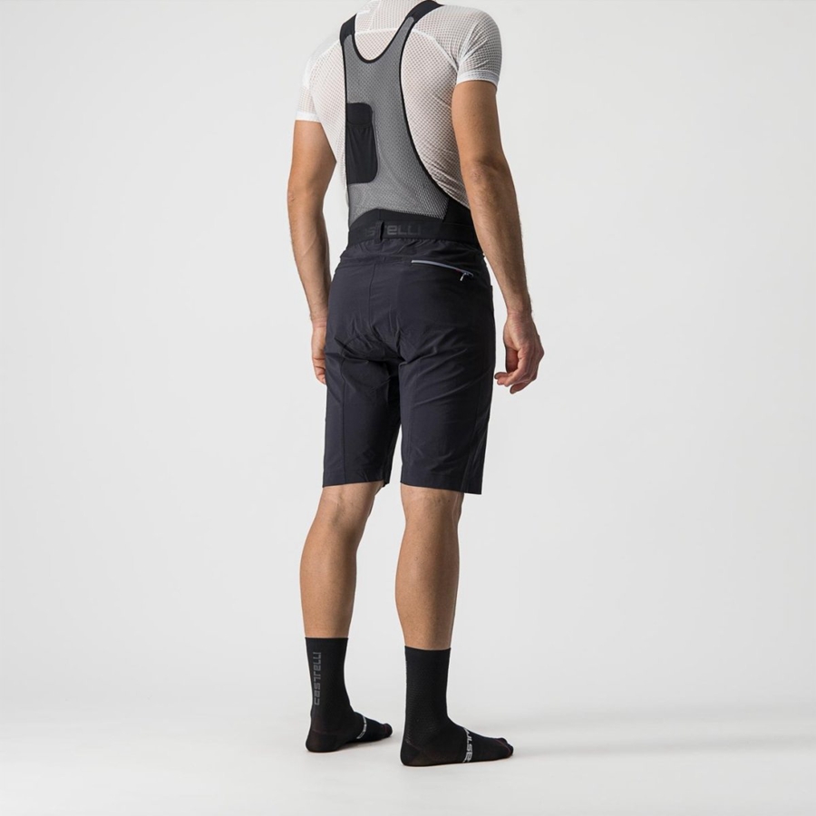 Castelli UNLIMITEDGY メンズ ショートパンツ 黒 | 805376-KOI