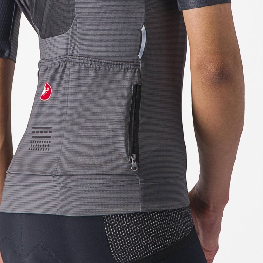 Castelli UNLIMITED PRO W レディース ユニフォーム 暗グレー | 345678-YWO