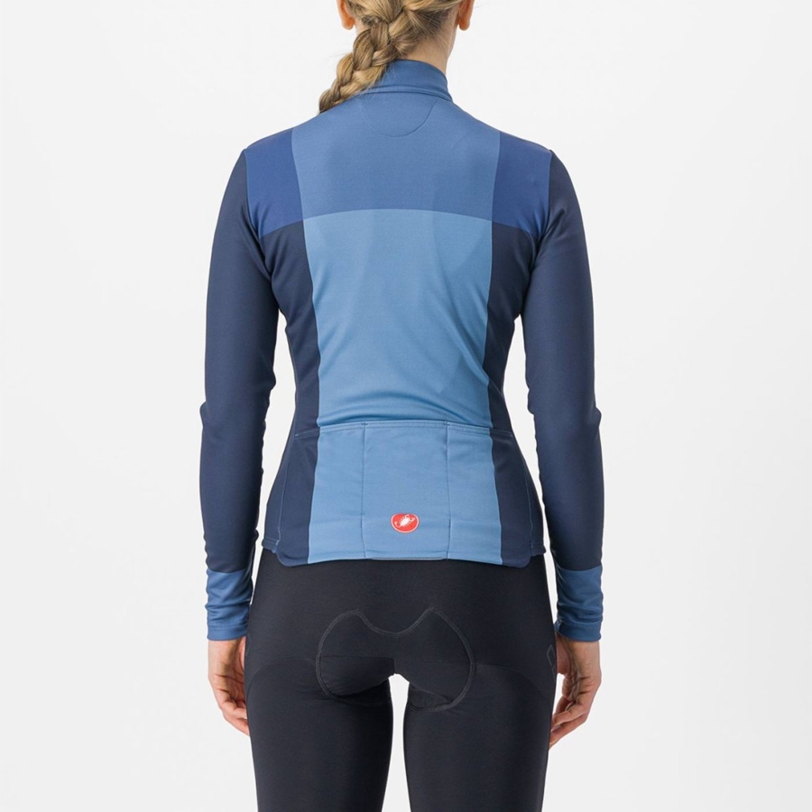 Castelli UNLIMITED W THERMAL レディース ユニフォーム 青 青 | 427096-XEJ